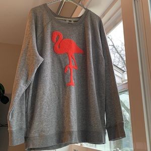 Old navy flamingo sweatshirt size XL